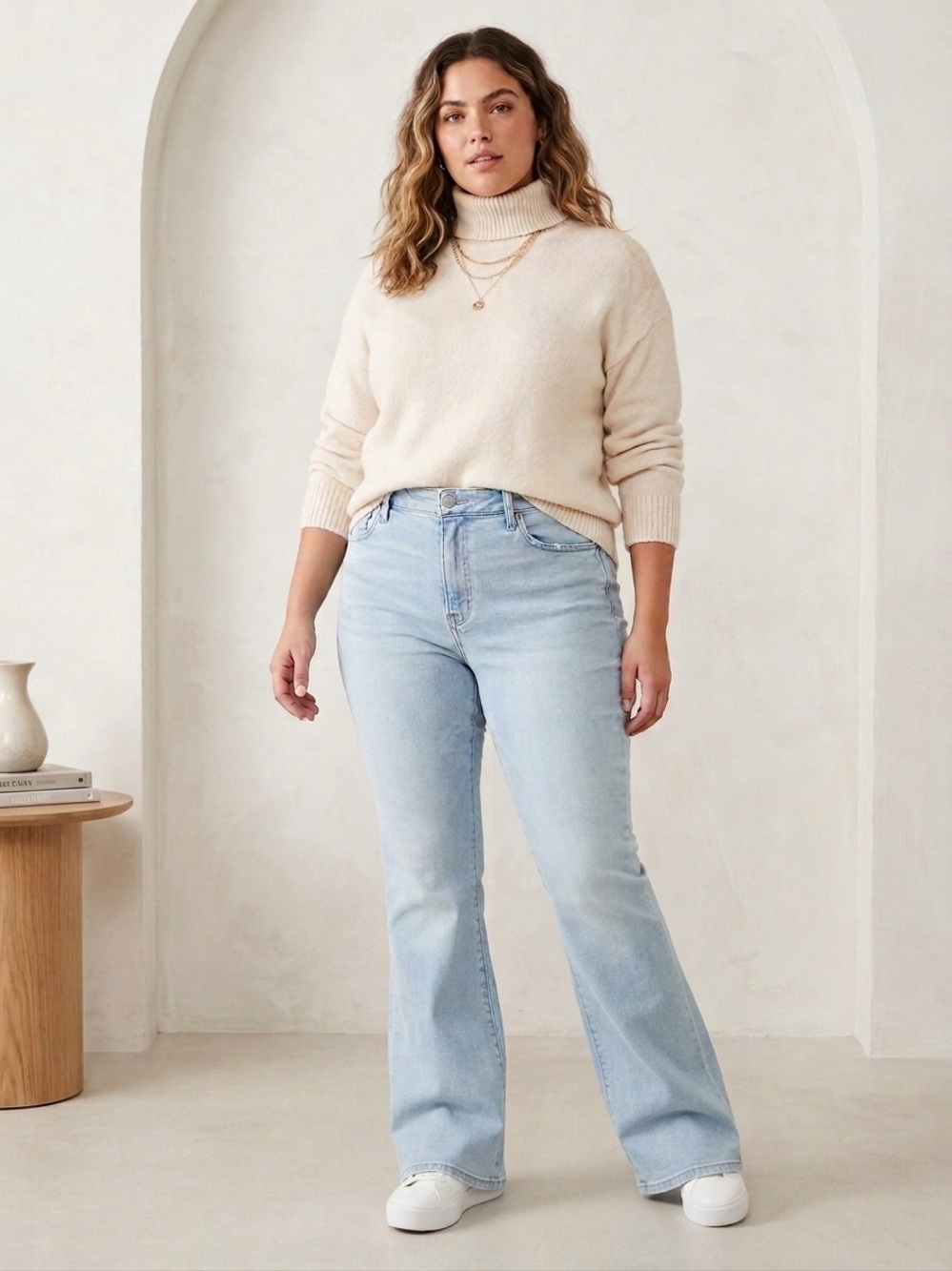 American Eagle Outfitters Light Blue Flare Jeans